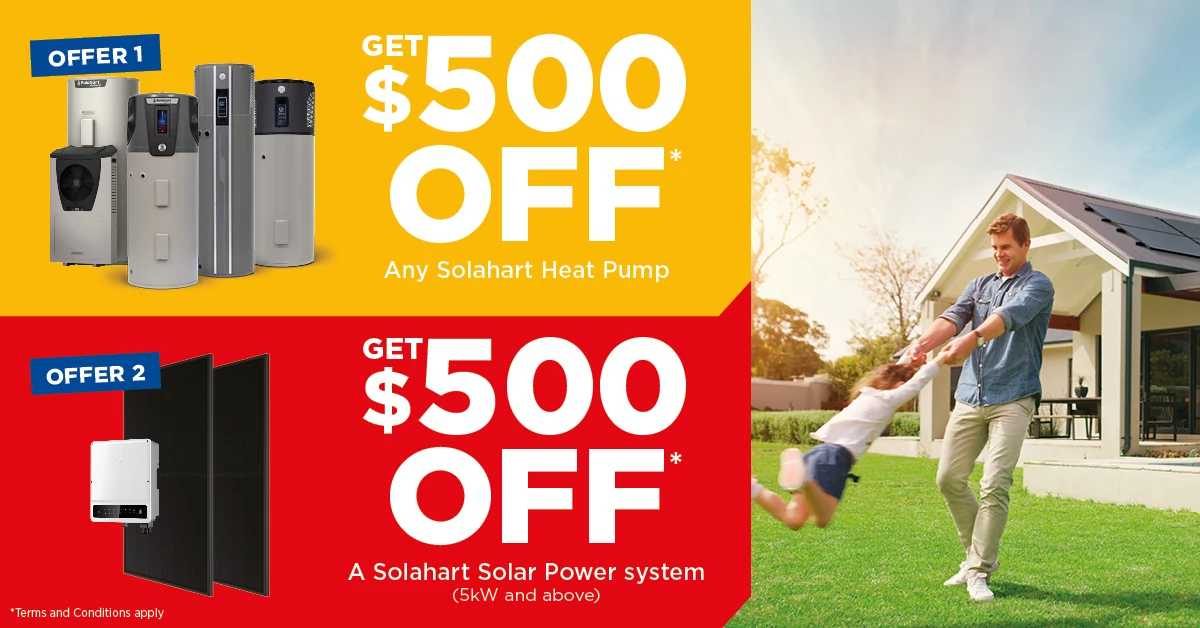 Smart Savings are in the air with Solahart Geelong