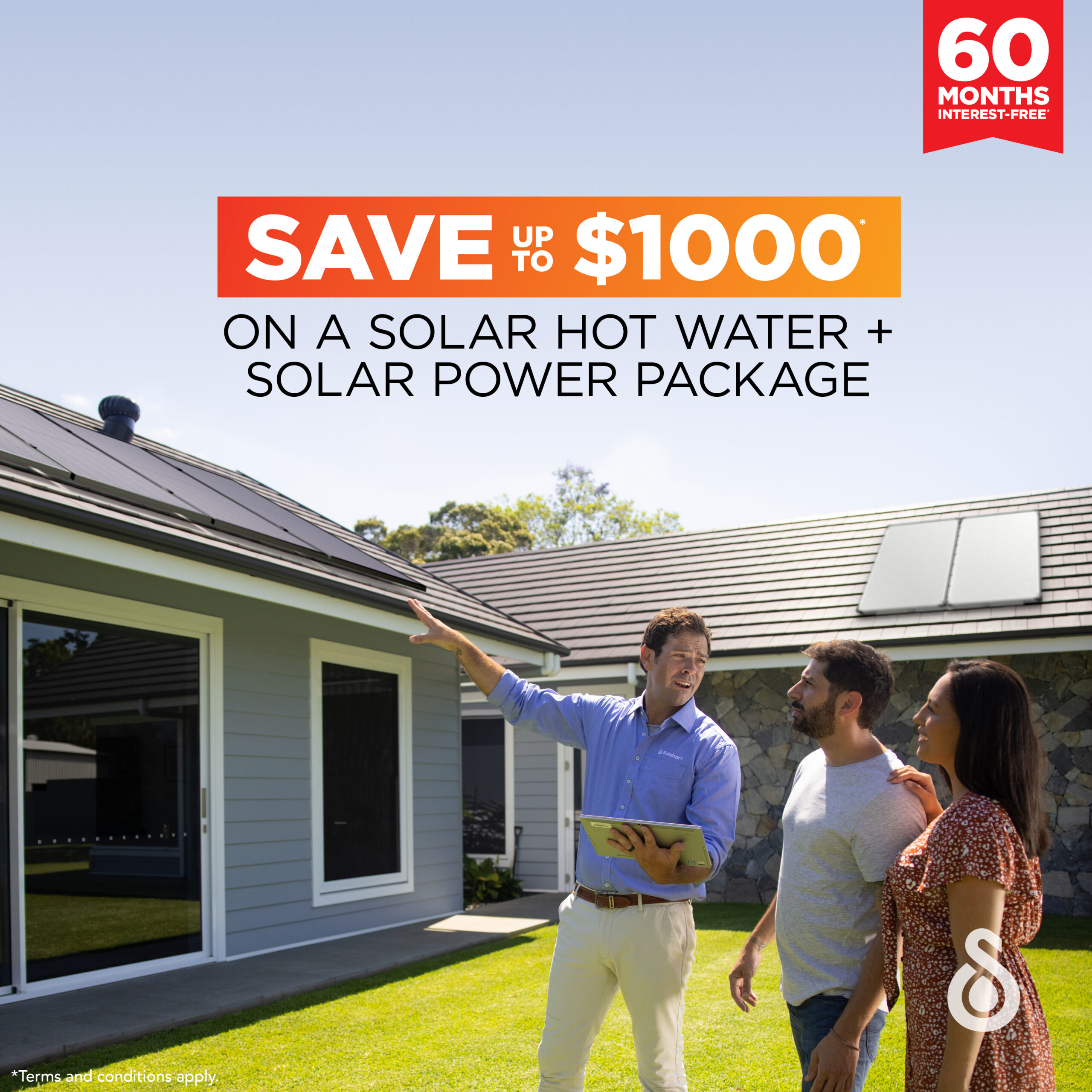 Save up to $1000 on a smart solar package
